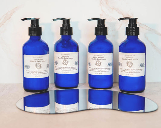 Body Lotion: 8 oz, Shea Butter, Olive Oil, Botanical Extracts, Essential Oils