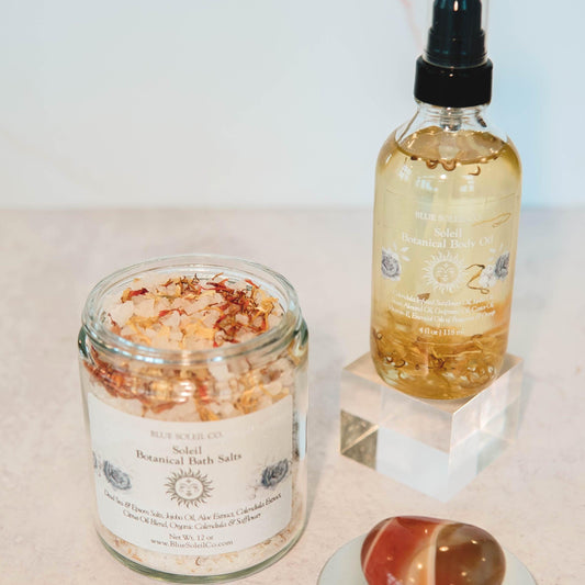 Soleil Botanical Body Oil: Calendula Infused, Citrus Essential Oils